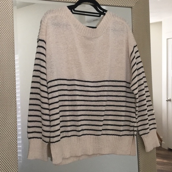 All Saints Sweaters - ALL SAINTS Stripped Sweater